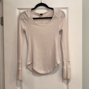 Free People White Thermal